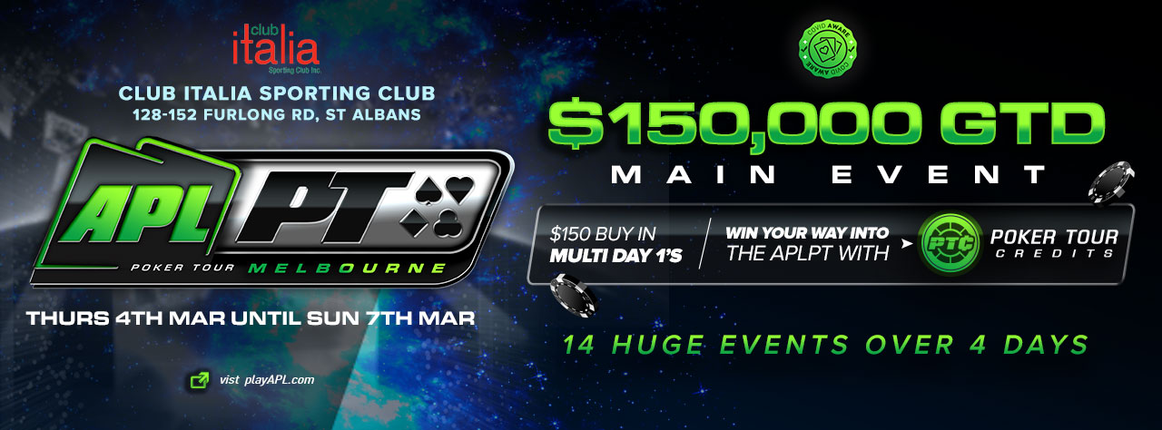 Apl poker sydney venues 2019